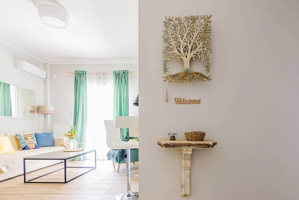 Bright Apartment For 6 Ppl In Athene Buitenkant foto