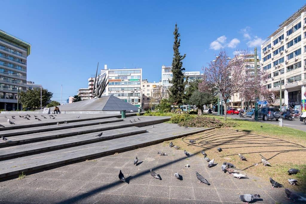 Bright Apartment For 6 Ppl In Athene Buitenkant foto
