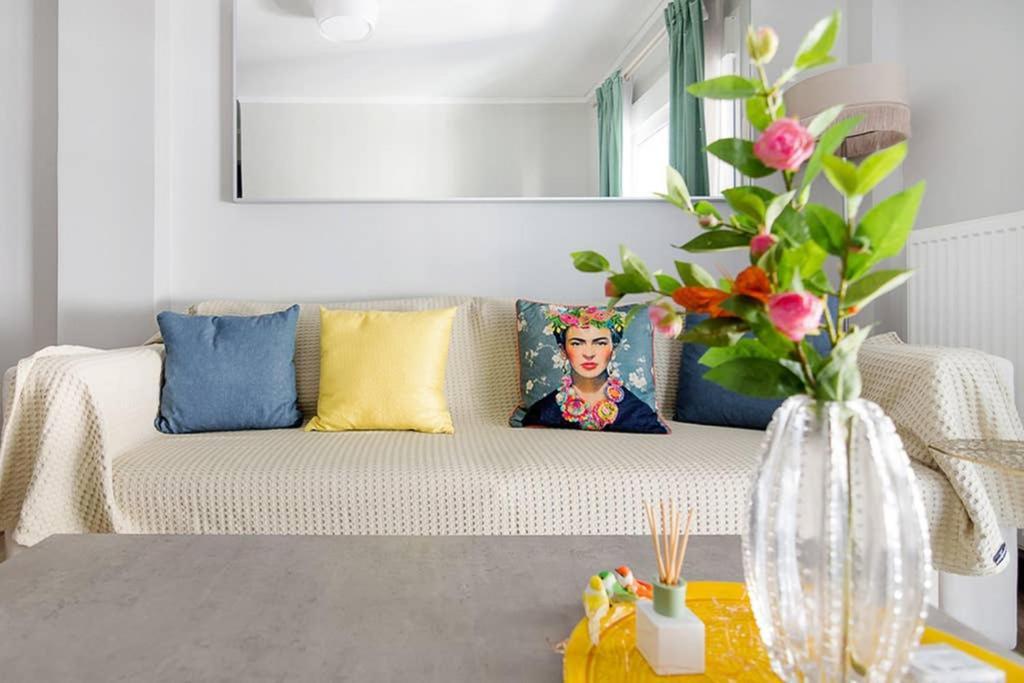 Bright Apartment For 6 Ppl In Athene Buitenkant foto